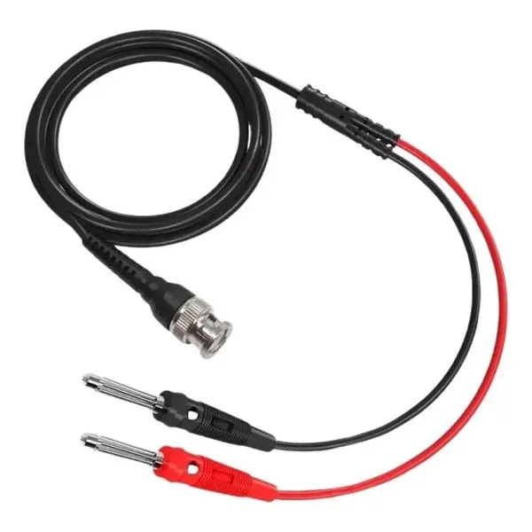 P1008A BNC Q9 - 4mm Banana Dönüştürücü Osiloskop Kablosu - 120cm