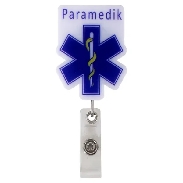 Paramedik Temalı Yoyo Yaka Kartlığı