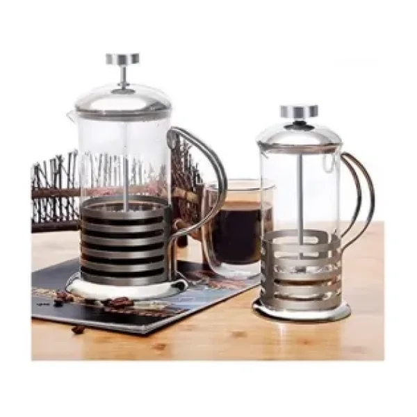 Paslanmaz Çelik Gövdeli French Press Kahve Ve Çay Demleme Aparatı