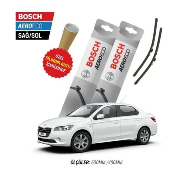 Peugeot 301 Muz Silecek (2012-2020) Bosch Aeroeco