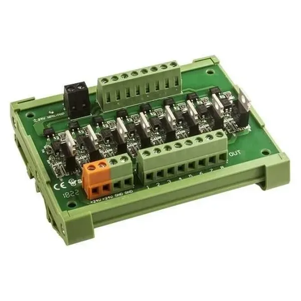 PNP 8'li Mosfet Çıkış Güçlendirici Kart - PLC DC Amplifier Board