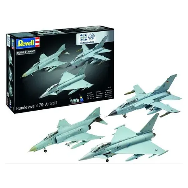 Revell 70 Years Bundeswehr Aircraft 05627 Maket Kiti
