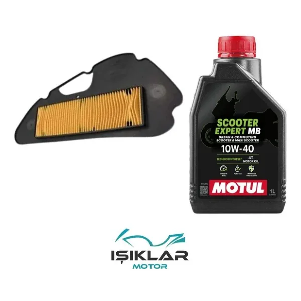 Rks Freccia 150 Motul Yağ Ve Hava Filtre Bakım Seti Bs0024