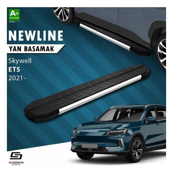 S-Dizayn Skywell Et5 Newline Krom Yan Basamak 193 cm 2021 Üzeri A+ Kalite
