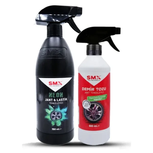 SMX Demir Tozu & Jant Temizleyici 500 ml Neon Jant & Lastik Temizleyici 750 Ml.
