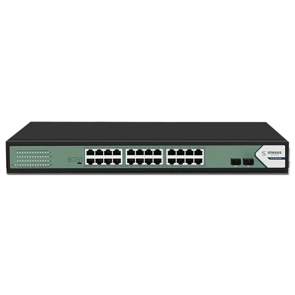 SNEXUS SN-GS1300-28FP Gigabit PoE Switch | 24 Port PoE 400W
