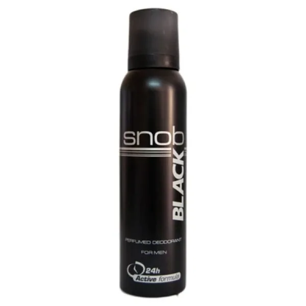 Snob For Men Black Deodorant 150ml