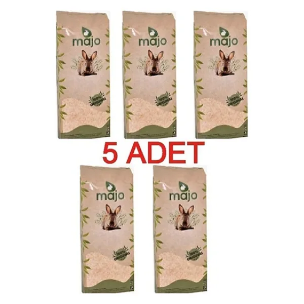 Tavşan Hamster Ginepig Ve Kemirgen Tozsuz Çam Talaşı 5 Adet 15lt Sıkıştırılmış Paket