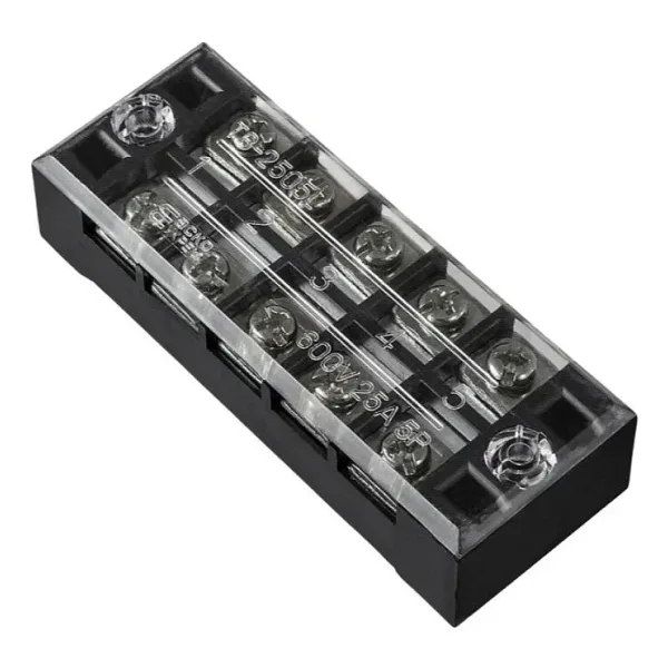TB-2505 5P Çift Sıra Terminal Blok - 600V 25A