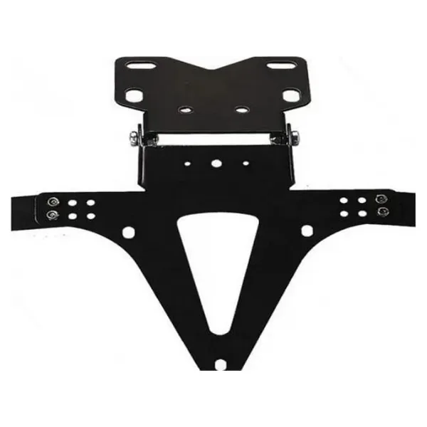 Tex 2311 Lüx Universal Katlanabilir Metal Motosiklet Plakalık Sinyal Bağlantılı