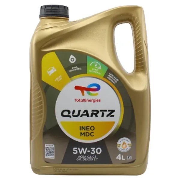 Total Quartz Ineo MDC 5W30 4 Lt Partiküllü Motor Yağı