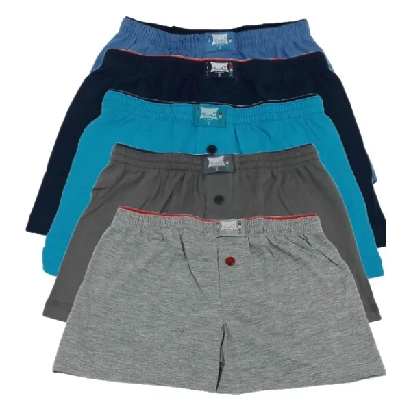 Tutku Iç Giyim Erkek Çocuk Havlu Bel Boxer 6 Lı Paket