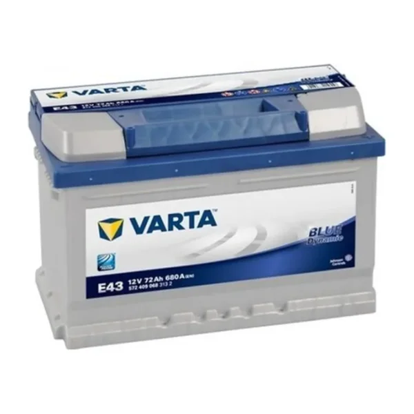Varta Blue Dynamic E43 Alçak 12 V 72 Ah 680 CCA Akü