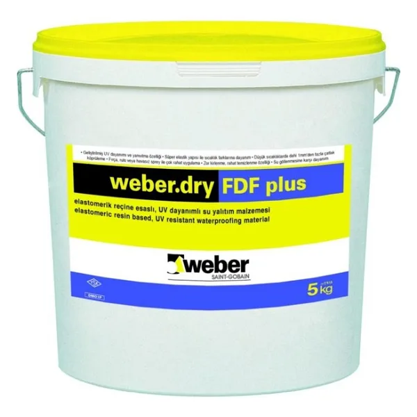 Weber Dry Fdf Plus Gri Yalıtım Malzemesi 5 kg