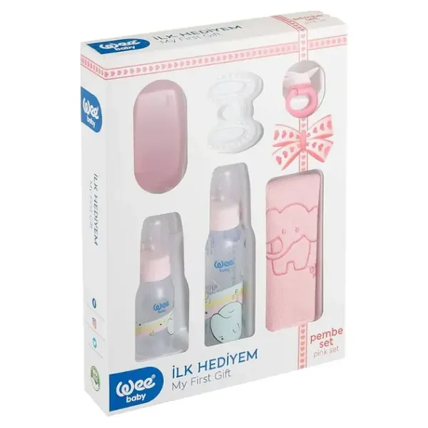 Wee Baby Pembe Bebek Bakım Seti