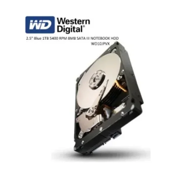 Western Digital Blue WD10JPVX SATA 3.0 5400 RPM 2.5" 1 TB Harddisk