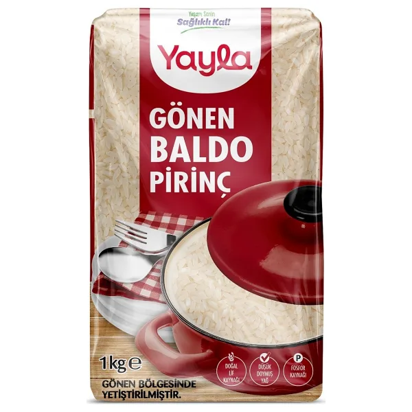 Yayla Gönen Baldo Pirinç 1 kg