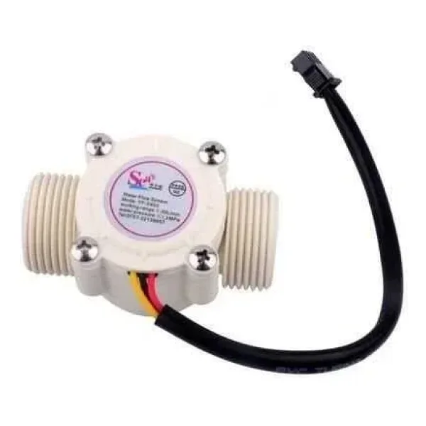 YF-S403 5-18V Su Akış Sensörü Debimetre G3/4 1-30L/Dk