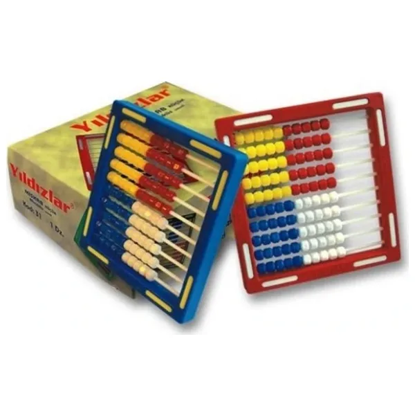 Yıldızlar Mishap ( Abaküs) Küçük Abaküs ( 12 Li Paket)