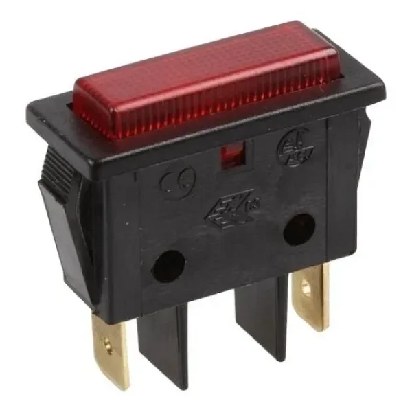 14x32mm 220V AC Sinyal Lambası - Kırmızı