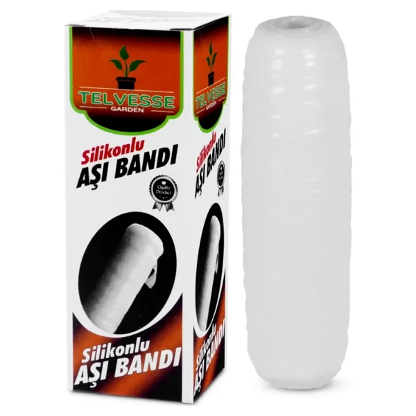 40 metre Şeffaf Silikon Ağaç Aşı Bandı (250 gr)