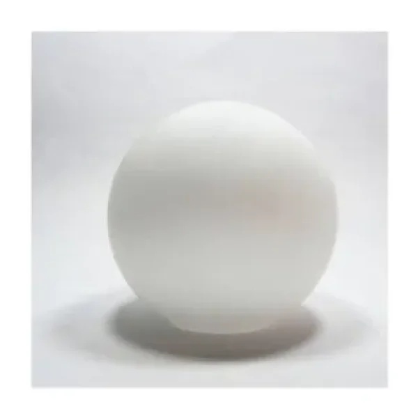 Ada Avize Karpuz Avize Kol Camı Mat Beyaz Boyalı E27(Ağız Çapı 7 Cm-Çapı 14 Cm)