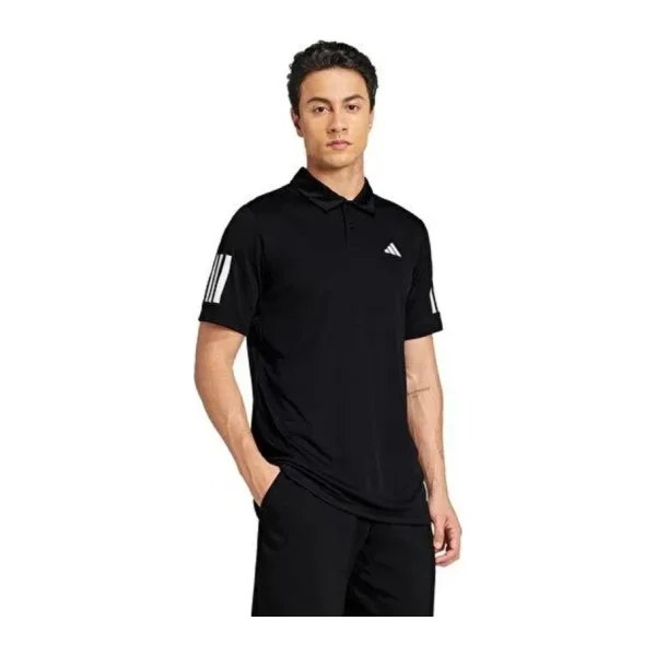 Adidas Club 3str Polo Erkek Tenis Polo Tişört Jg0985 Siyah SIYAH