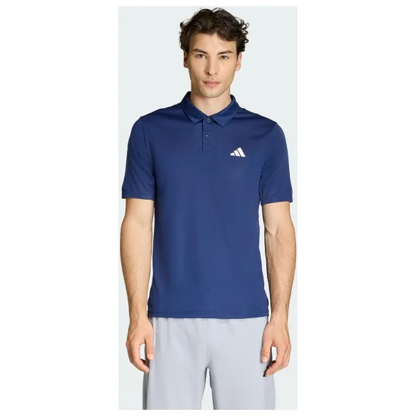 Adidas Workout Essentials Base KD5437 Lacivert Kısa Kollu Polo Yaka Erkek Tişört