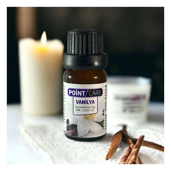 AY MAGNET Point Care Vanilya Mum Esansı 10ML , Mum Koku Soya Wax Esansı Vavilya Kokulu 1 Adet
