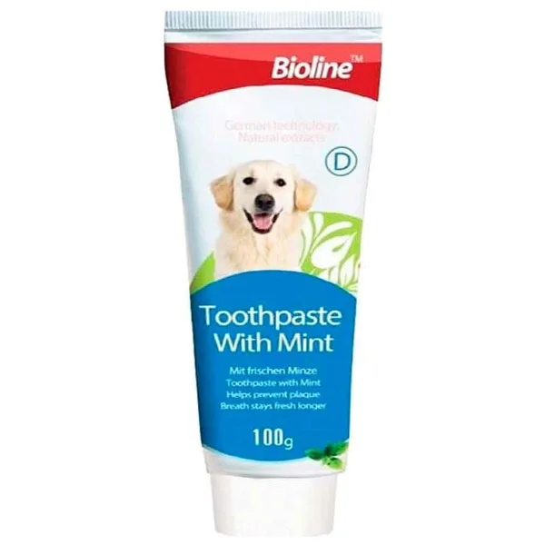 Bioline Nane Aromalı 100 gr Köpek Diş Macunu