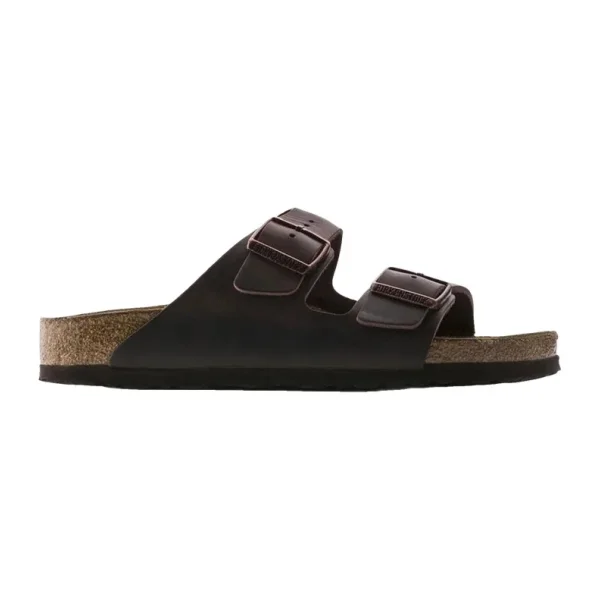 Birkenstock Arizona SFB Leoi 452763-452761 Koyu Kahverengi Terlik