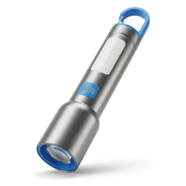 Bix Bx1010fl Beyaz-Mavi-Turuncu 3 Renk Led Özellikli Max 500 Lümen Ve 500 Metreye Kadar Menzilli Usb-C Şarj Edilebilir 10W El Feneri [Enerji Sınıfı A+++]