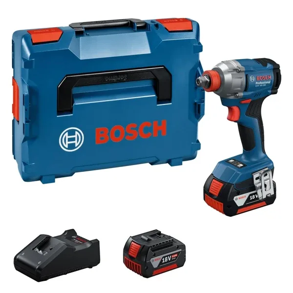 Bosch GDX 18V-285 Çift Akülü 5 Ah Darbeli Somun Sıkma Makinesi