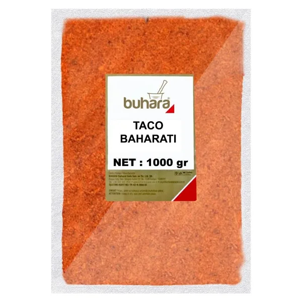 Buhara Taco Baharatı 1000 gr (Ant) - 1 kg