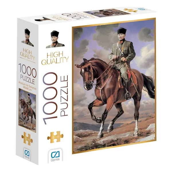 CA Games Atatürk Ve Atı Sakarya Savaşı 1000 Parça Puzzle 7075