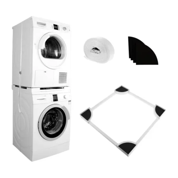 Çamaşır Makinesi Kurutma Makinesi İstifleme Birleştirme Kiti Candy Hoover Ayarlanabilir