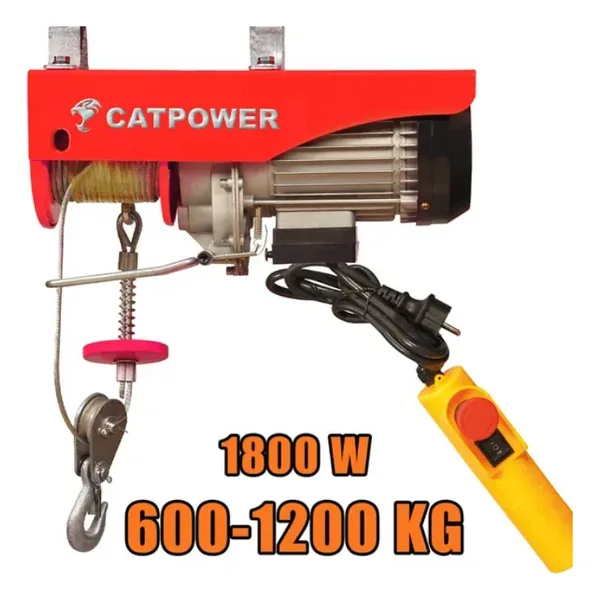 CatPower CAT7751 1800 W 600/1200 kg Elektrikli Vinç