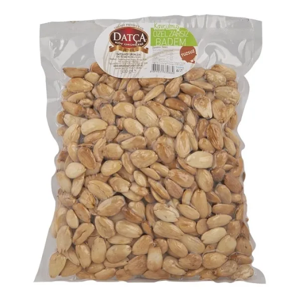 Datça Kabuksuz Kavrulmuş Beyaz Badem 500 gr