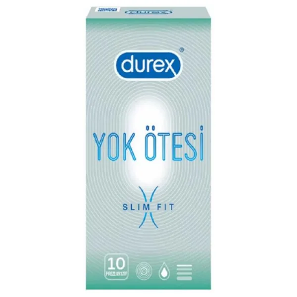 Durex Yok Ötesi Slim Fit 10'lu Prezervatif