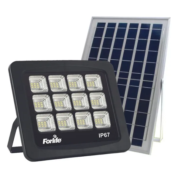 Forlife 120 Watt Güneş Enerjili Solar Projektör - Beyaz