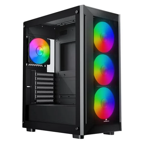 GameBooster Raider E651B Rainbow Fanlı 650 W E-ATX Oyuncu Kasası