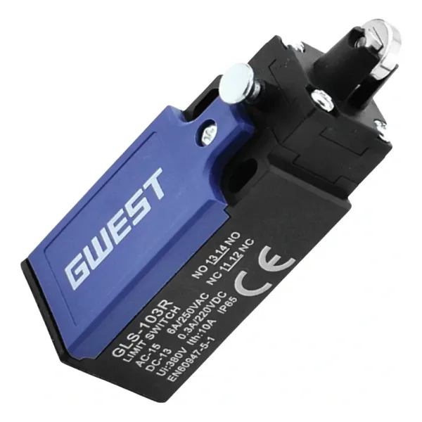 Gwest GLS-103R Dikey Metal Makaralı Resetli Limit Switch 1NO + 1NC