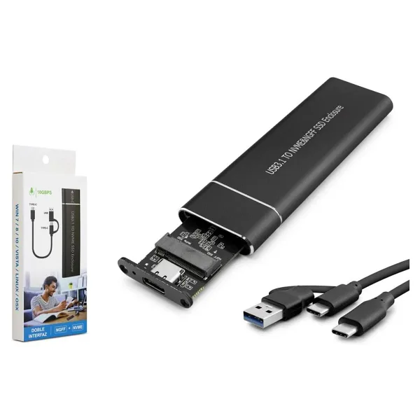 Hadron HDX1769 Type-C M.2 SSD Harddisk Kutusu