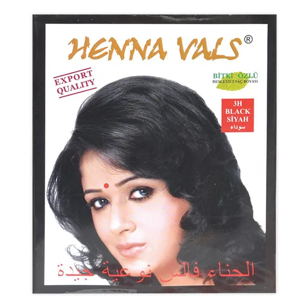 Henna Vals Kına Siyah 6'lı