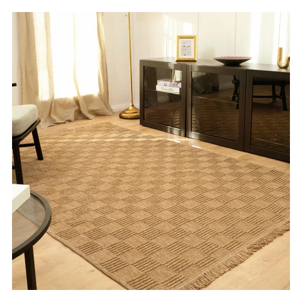 Kaşmir Halı Kilim/Jüt Side V2 80x300 cm