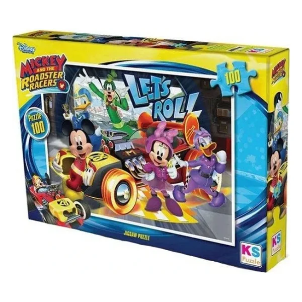 KS Games Mickey Mouse 100 Parça Puzzle MCH714