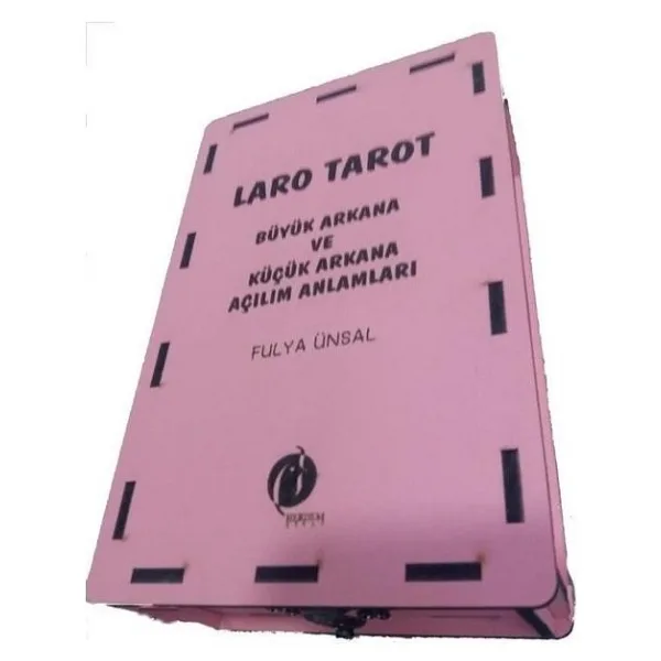 Laro Tarot Büyük Arkana ve Küçük Arkana Açılım Anlamları - 78 Adet Kart - Ağaç Kutu Kapak