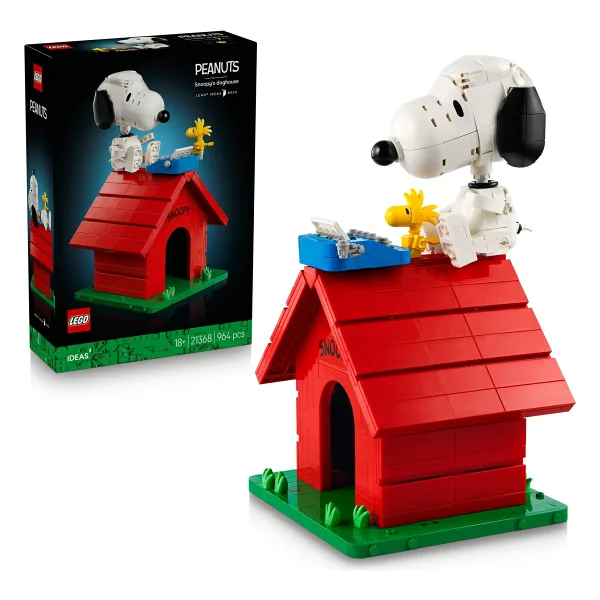 Lego 21368 Ideas Peanuts Snoopy'nin Köpek Kulübesi