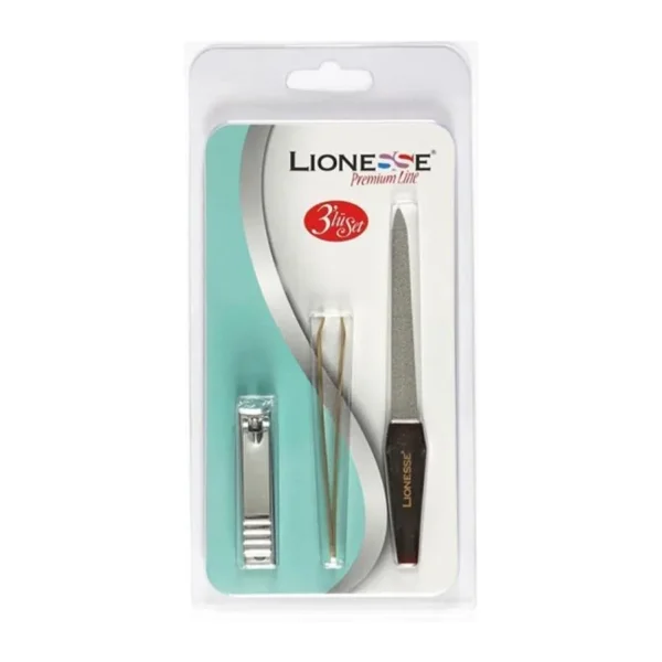 Lionesse 5110 Tırnak Makası & Cımbız ve Törpü Seti