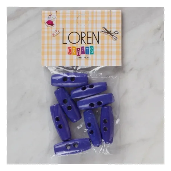 Loren Crafts Saks Mavi8 Li Çoban Düğmesi - 57
